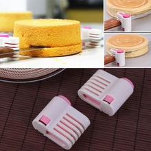 2pcs/Pack Cake Slicer Cutter 5 Layers Cake Bread Leveler Slicer Set DIY  Fixator Cutting Tools Kitchen Cake Accessories 2024 - buy cheap