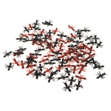 100 pçs simulado inseto mini formigas figura festa suprimentos crianças saco enchimentos crianças brinquedos engraçado ciência educacional para crianças 2024 - compre barato