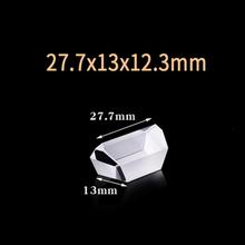 27.7x13x12.3mm Optical Glass Right Angle Roof Prism K9 Light Spectrum Physics Optics 2024 - buy cheap