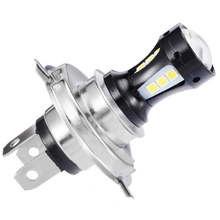 For Motorcycle Lighting 1pc H4 3030 LED Light 6500K Super White Hi-Lo Beam Motor Headlight Head Light Lamp Bulb Mayitr 2024 - buy cheap