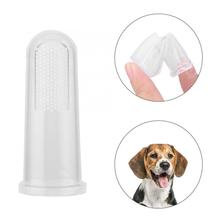 10Pcs Super Soft Pet Finger Toothbrush Teddy Dog Brush Bad Breath Tartar Teeth Tool Dog Cat Cleaning Pet Supplies 2024 - купить недорого