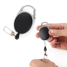 Outdoor Telescopic Wire Rope Key Burglar Keychain Tactical Retractable Chain Return key Ring Holder Camping Travel Kits 2024 - buy cheap