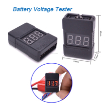 BX100 3.7-30V 1-8S LiPo Li-po/ion/Fe Battery Voltage Tester Low Voltage Buzzer Alarm 2024 - buy cheap