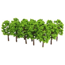 Plastic Model Tree Train Railway Landscape 1: 100 20 pcs. Darkgreen 2024 - buy cheap