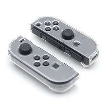 OSTENT-funda dura transparente de cristal para Nintendo Switch, protector para mando Joy-Con 2024 - compra barato