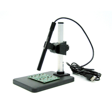 Microscopio Digital portátil de tira larga con USB, lupa de luz LED, aumento continuo (1X ~ 600X), verificación SMT/belleza/Dental, 1 unidad 2024 - compra barato