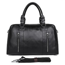 Famous Brand Designer Men Luggage Travel Bags Large Capacity Cow Leather Handbag Messenger Shoulder Bags Travel Bags For Women 2024 - buy cheap