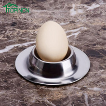 Single Egg Holder Tray Cup for Breakfast Household Kitchen Tool Whisk Stainless Steel 2024 - buy cheap