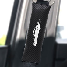 2pcs PU Fashion Style Sports Car Racing Car Seat belt shoulder Pads Car Seat Belt Cover Reflective For Car Universal 2024 - buy cheap