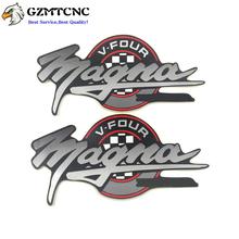 Tanque de gás combustível da motocicleta emblema emblema decalques adesivos gás decorar tanque almofada protetor para honda magna vf 250 750 vf250 vf750 2024 - compre barato