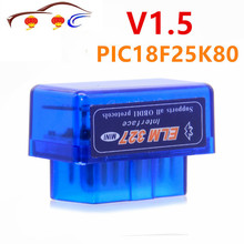 ELM327 V1.5 with PIC18F25K80 chip Bluetooth OBD2 Scan Tool ELM 327 Car Scanner 2024 - buy cheap