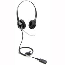 Binaural (Monuarl optional) headset with anti-noise microphone, call center headphones with QD(Quick Disconnect) connector 2024 - buy cheap