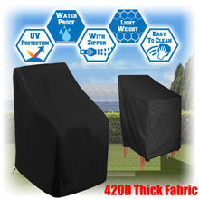 High Quality Waterproof High Back Single Chair Cover Outdoor Furniture Protection All-Purpose Cover 2024 - buy cheap