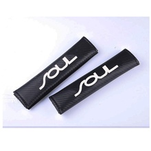 for Kia Soul  PU Fashion Car Seat belt shoulder Pads Car Seat Belt Cover Car Accessories 2024 - buy cheap