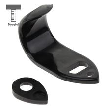 Tooyful Universal Plastic Saxophone Thumb Rest Support Sax Finger Cushion Pretector Black for Saxophonist Beginners 2024 - buy cheap
