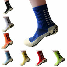 Men Sports Sock Long Socks Warm Football Socks Basketball Sports Anti Slip Socks Black White Blue Green Red 2024 - buy cheap