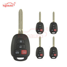 Kigoauto 5pcs HYQ12BDM 4 button TOY43 blade 314.4Mhz with G chip for Toyota Camry 2012 2013 2014 89070-06421 89070-06420 2024 - buy cheap