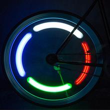 Luz LED de bicicleta trasera, linterna de Luz brillante para rueda trasera de radios, accesorios para ciclismo de montaña, color rojo, 1 unidad 2024 - compra barato