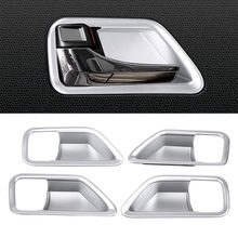 For Suzuki Vitara 2016 2017 2018 4Pcs Silver Chrome Car Interior Door Handle Bowl Decorative Cover Trim Car Styling 2024 - buy cheap