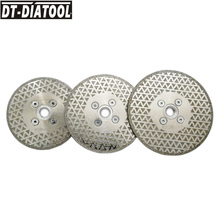 DT-DIATOOL 1pc Wet Dry Electroplated Diamond Cutting Saw Blades Grinding Disc 5/8-11 Flange Dia 105/115/125mm for Tile & Marble 2024 - buy cheap