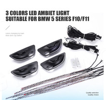 Lámpara de ambiente led Interior para BMW F10/F11, luz de rayas, 3 colores mejorados 2024 - compra barato