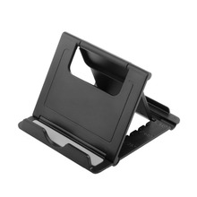SOONHUA Foldable Plastic Phone Holder Stand Base For iPhone Samsung Tablet Desk Stand 5-Gear Adjustable Mobile Phone Bracket 2024 - buy cheap