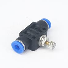 Fit Tube O/D 4mm Pneumatic Push In Flow Speed Control Valve Union Quick Release Air Fitting Push 0.8 Mpa 2024 - buy cheap