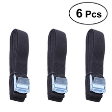 6Pcs Kayak Roof Rack Lashing Straps With Buckle For Boat Bike Motor Cargo Tie Down Car Roof Rack Luggage Kayak Carrier Rope 2024 - buy cheap