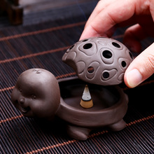 Mini Incense Burner Ceramic Turtle Tower Shape Incense Cones Holder Censere for Home Office Teahouse Creative Bouddha Decoration 2024 - buy cheap