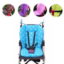 Cojín para asiento de cochecito de bebé, colchoneta para carrito, accesorio suave, 5 colores 2024 - compra barato