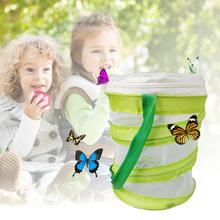 Portable Folded Cage Insect And Butterfly Habitat Small Pet Insect Cage Butterfly Observation Cage Clear Plant Insect Proof Net 2024 - buy cheap