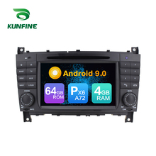 Android 9.0 Core PX6 A72 Ram 4G Rom 64G Car DVD GPS Multimedia Player Car Stereo For Benz C-Class W203 2004-2007 Radio Headunit 2024 - buy cheap