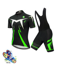 Conjunto de camisa masculina de mangas curtas para ciclismo, roupas esportivas para o ar livre, mtb, verão 20120 2024 - compre barato