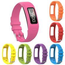 Pulseira inteligente de silicone para garmin vivofit 1/2, para substituição em várias cores s/g 2024 - compre barato