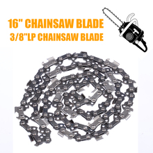 Mayitr Wood Cutting Chainsaw Parts 16" Chainsaw Saw Chain Blade Pitch 3/8"LP 0.050 56DL Blade Saw Chains 2024 - buy cheap