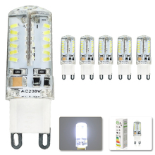 5PCS Super Bright 5W led lamp 110V G9 Led bulb SMD 3014 Spotlight Candle Replace Halogen Lamps 30W 2024 - buy cheap