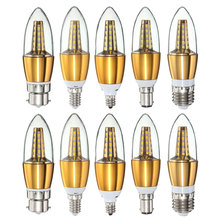 E27 E14 E12 B22 B15 12W 35 SMD 2835 LED Pure White Warm White Candle Light Lamp Bulb AC85-265V 2024 - buy cheap