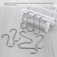 10pcs Powerful Stainless Steel S Shaped Hanger Hook Kitchen Clothing Hanger Hooks Railing Clasp Holder Hooks For Pot Hanging 2024 - buy cheap