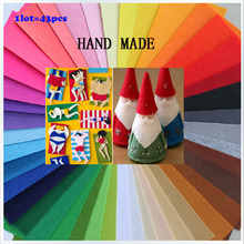 15X15cm 43 Colors Polyester Nonwoven Felt Fabric DIY Felt Fabric Feutrine Cloth Felt Crafts Fabric Baby Toys Fabrics Material 2024 - buy cheap