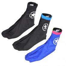 1 Pair Cycling Shoe Cover Winter Thermal Bike Overshoes Fleece Zippered Shoes Cover Windproof Cycling Overshoes Riding Accessory 2024 - buy cheap