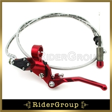 1200mm Line Red Hydraulic Clutch Lever Master Cylinder Pump For Pit Dirt Bike Motorcycle 125cc 140cc 150cc 160cc 200cc 250cc 2024 - buy cheap