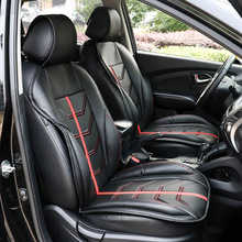 KKMOON 1 pc Universal todos los soportes de cuero del coche almohadilla de asiento de coche cojín estilo Accesorios asiento autocubiertas para coches 2024 - compra barato