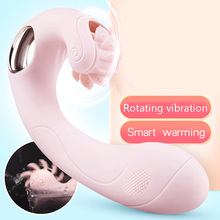 7 Frequency Clitoral Tongue Licking Vibrator Heating Clit G Spot Stimualtor Vagina Massager Adult Sex Toys for Women Female 2024 - buy cheap
