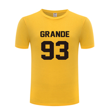 Ariana Grande 93 Rock Music Mens Men T Shirt Tshirt 2018 New Short Sleeve O Neck Cotton Casual T-shirt Top Tee 2024 - buy cheap