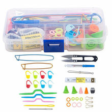 Uesful  Knitting Tools Kit Crochet Needle Hook Accessories Supplies With Case Weaving Tool 2024 - buy cheap