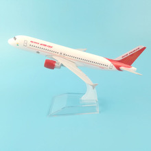 JASON TUTU Plane Airplane Model 16cm Air India Airbus A320 Aircraft Model Diecast Metal Model Airplanes 1:400 Metal Plane Toy 2024 - buy cheap