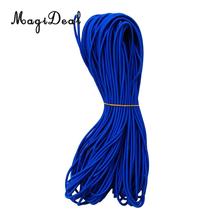 MagiDeal Durable 6mm Blue Elastic Shock Bungee Cord Rope Tie Down String for Marine Kayak Canoe Boat 1/2/30/50m Surf Boards 2024 - buy cheap