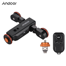 Andoer L4PRO Motorized Camera Video Dolly with Scale Indication Electric Track Slider Wireless Remote Control Mini Slider Skater 2024 - buy cheap