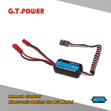 G.T.POWER-interruptor electrónico de encendido y apagado de alta calidad, Control remoto de 4-8,4 V para receptor RX, piezas electrónicas de coche Nitro RC, pieza de Dron RC 2024 - compra barato