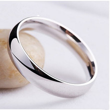 Кольцо из титановой стали для мужчин, кольца из розового золота для женщин, ювелирные изделия, серебристое обручальное кольцо в стиле панк, золотистое кольцо для пары 2024 - купить недорого